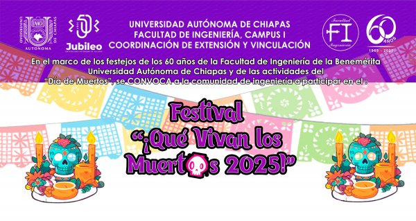 Festival &quot;¡Qué Vivan los Muertos 2025!&quot;